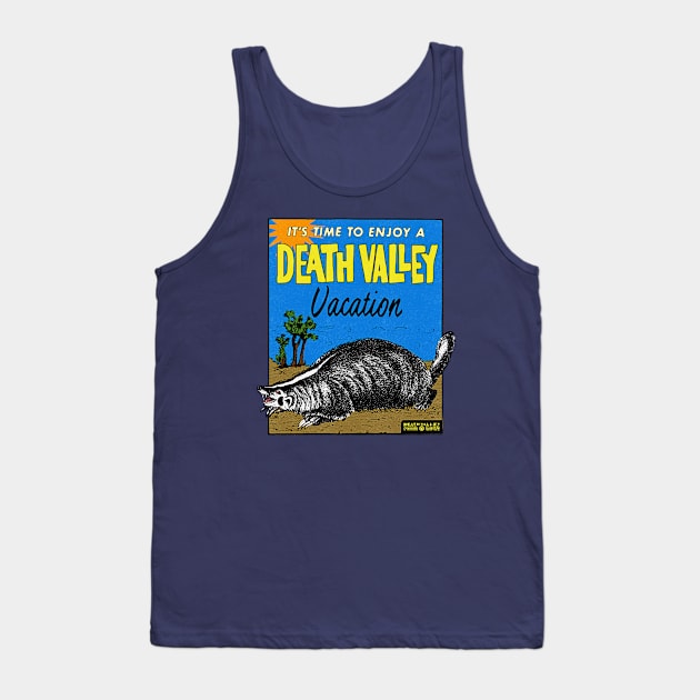 Vintage Death Valley California Tank Top by Kujo Vintage